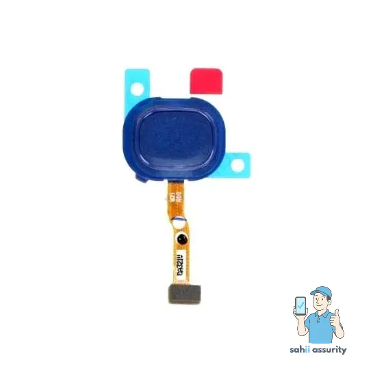 Fingerprint Sensor with Flex Cable for Samsung Galaxy M21 White